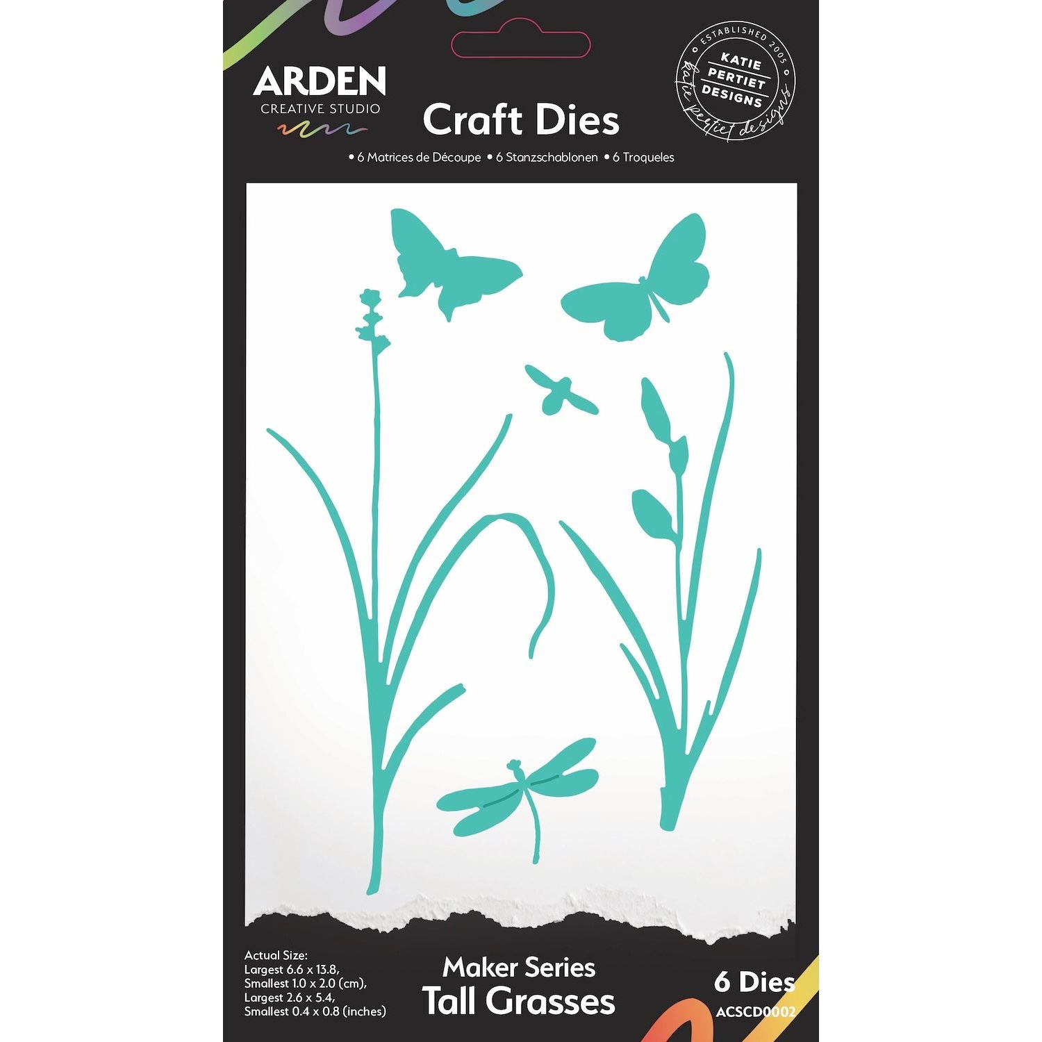 Arden Creative Studio Maker Series Tall Grasses Craft Dies acscd0002