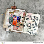 Arden Creative Studio Maker Series This Way 6x8 Stencil acsst0011 drink