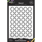 Arden Creative Studio Maker Series Timeless Quatrefoil Stencil acsst0001