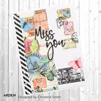Arden Creative Studio Miss You Die Set acscd0029 stripes