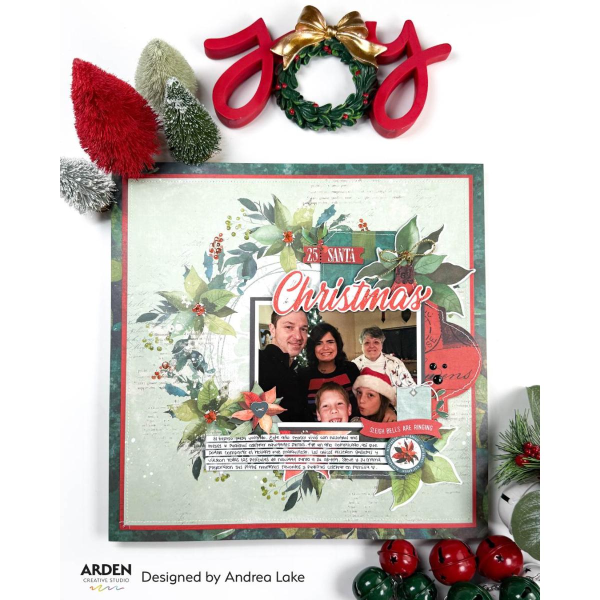 Arden Creative Studio Ornament Die Set acscd0016 christmas