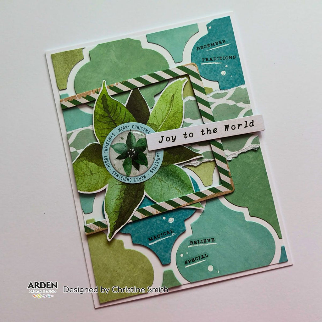 Arden Creative Studio Ornament Die Set acscd0016 joy