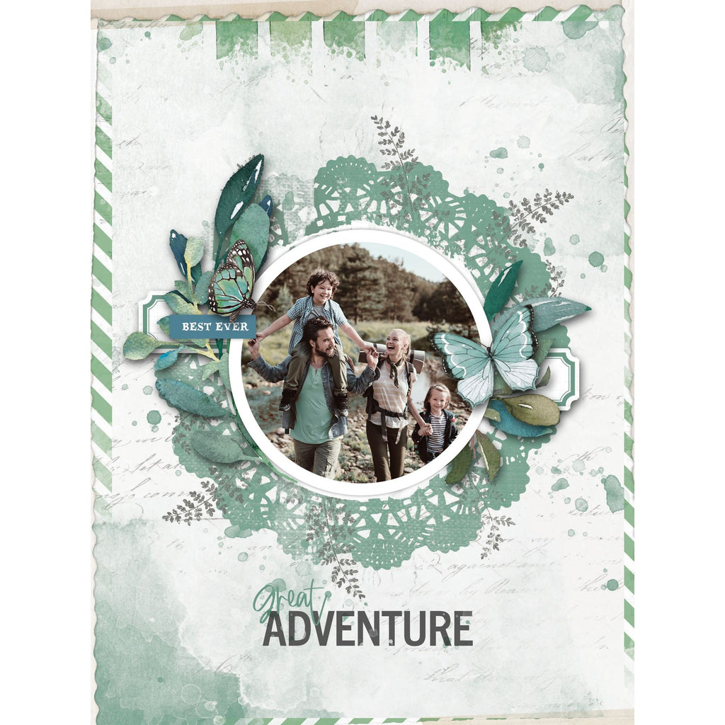 Arden Creative Studio Page Starters Laser Cuts acslc0003 adventure