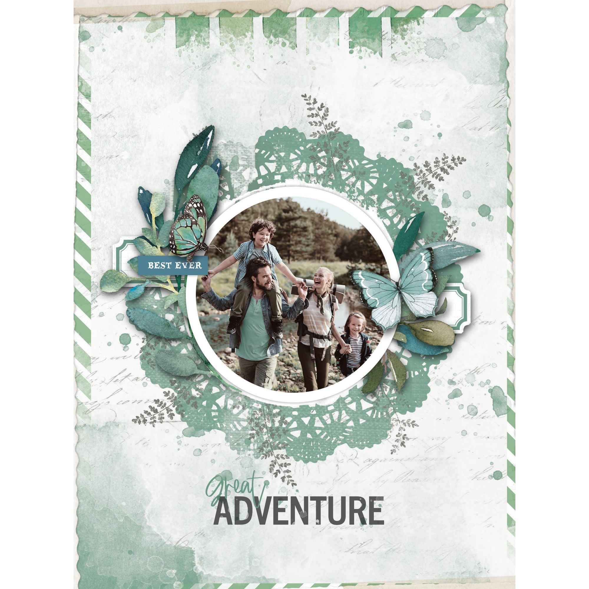 Arden Creative Studio Page Starters Laser Cuts acslc0003 adventure