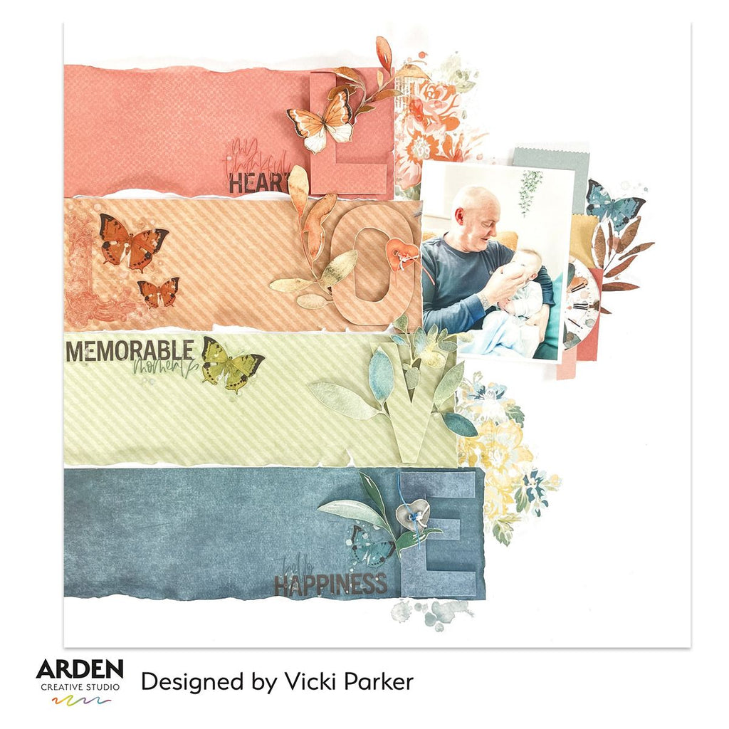 Arden Creative Studio Page Starters Solids Paper Pad acspp0006 memorable
