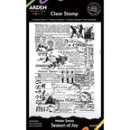 Arden Creative Studio Season of Joy Background Stamp acscs0014
