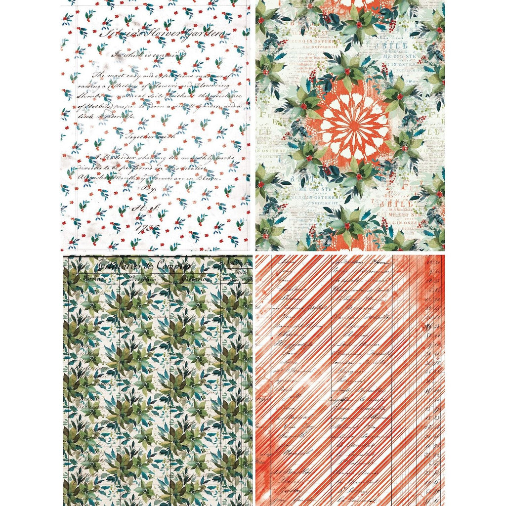 Arden Creative Studio Season of Joy Decoupage Paper acsdp0002 pages