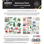 Arden Creative Studio Season of Joy Essentials Ephemera Pack acsep0005