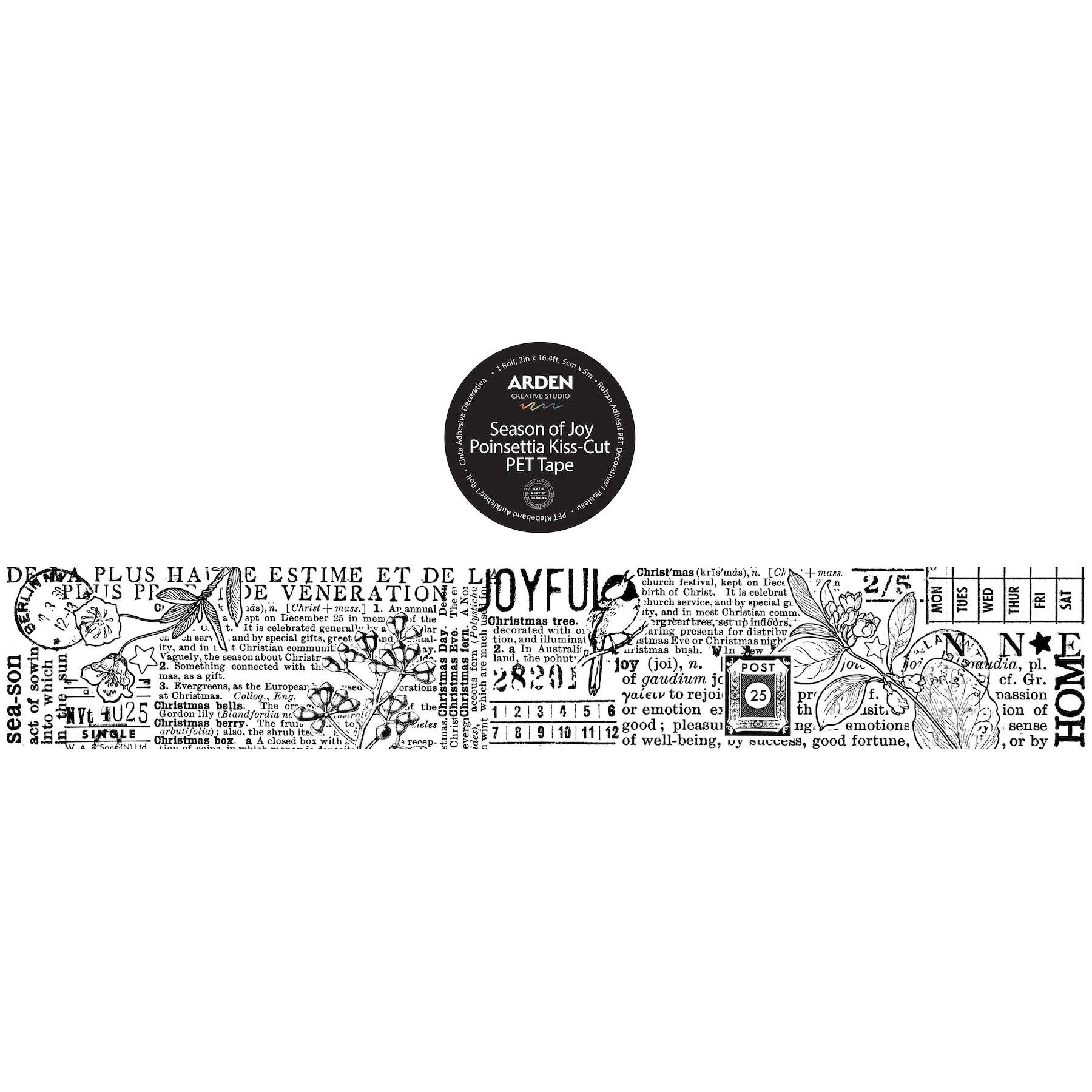 Arden Creative Studio Season of Joy Journal Continuous Tape acsct0006