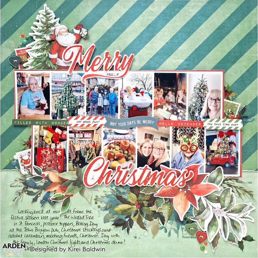 Arden Creative Studio Season of Joy Laser Cuts acslc0004 christmas