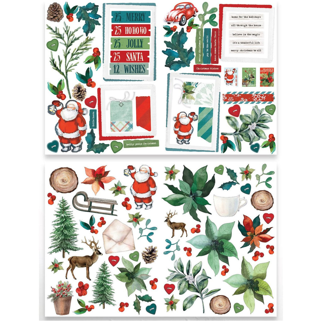 Arden Creative Studio Season of Joy Laser Cuts acslc0004 santa