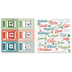 Arden Creative Studio Season of Joy Page Makers Ephemera Pack acsep0006 pieces