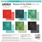 Arden Creative Studio Season of Joy Solids 12x12 Paper Pad acspp0010