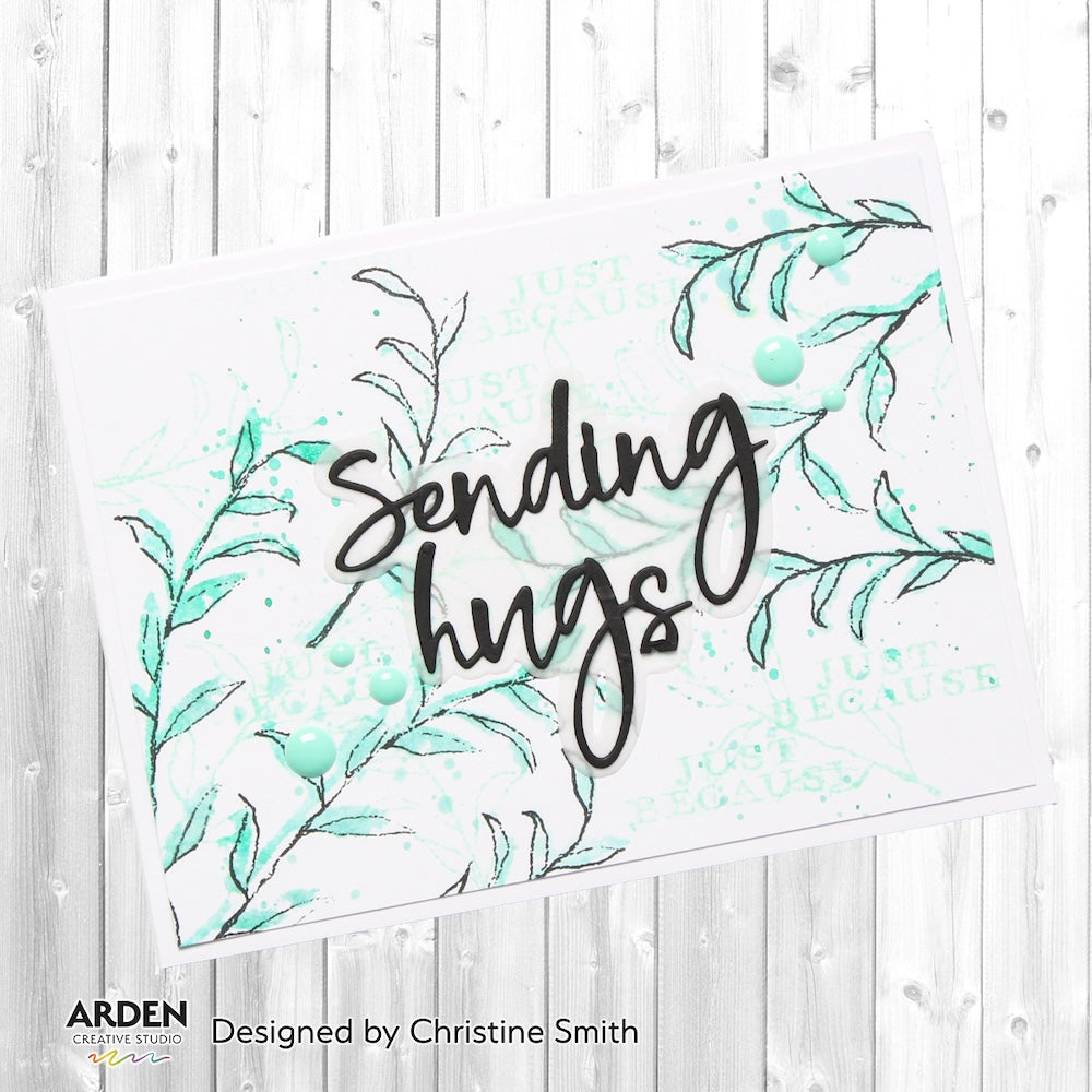 Arden Creative Studio Sending Hugs Craft Die Set acscd0031 hugs
