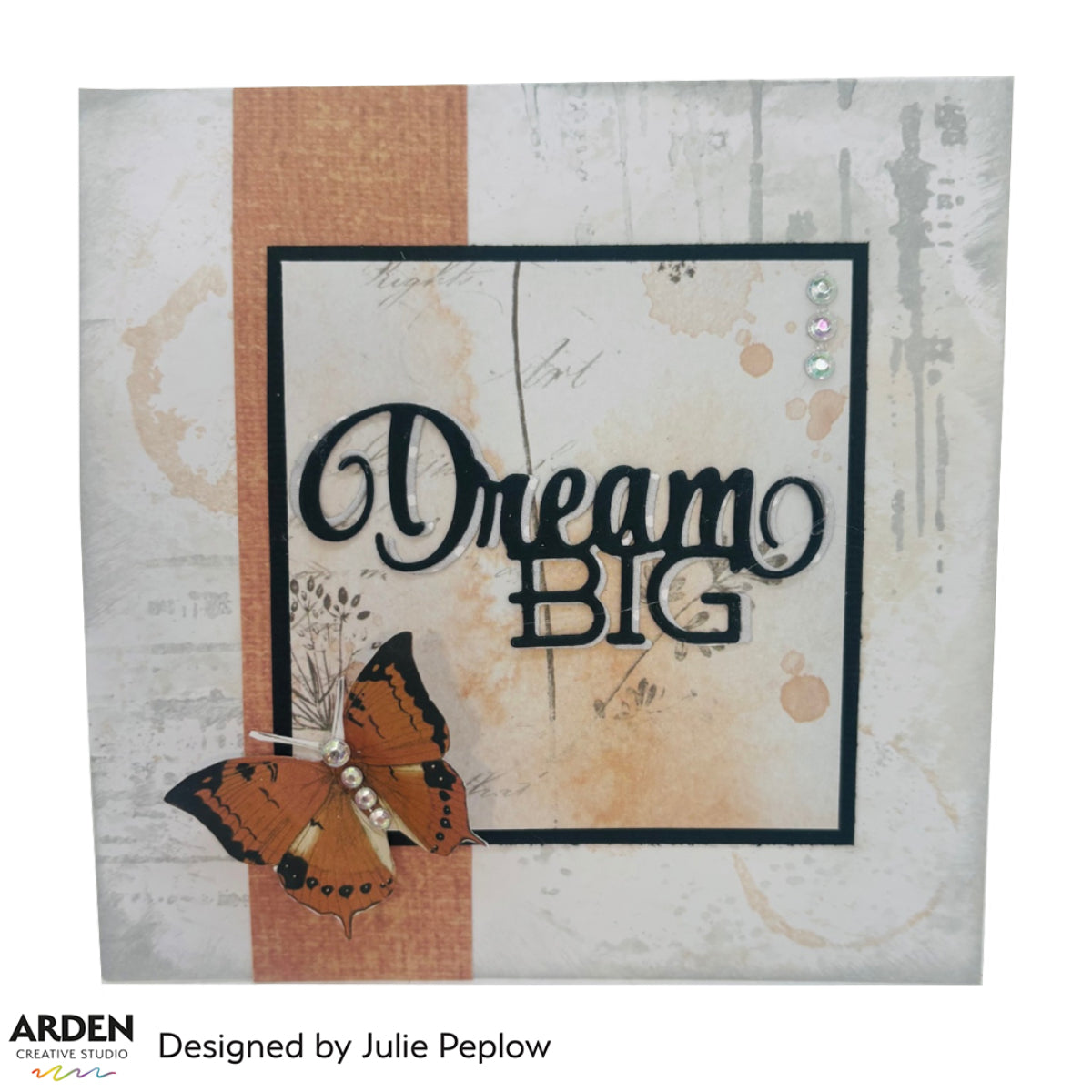 Arden Creative Studio Stacked Dream Big Die acscd0012 pearls