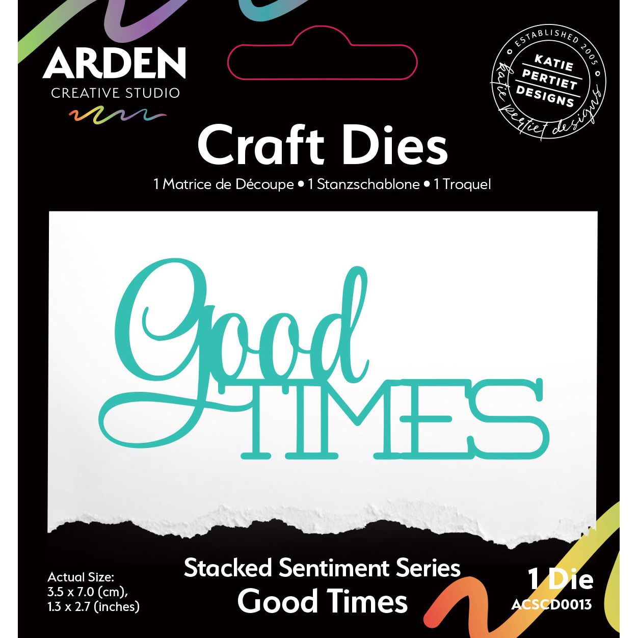 Arden Creative Studio Stacked Good Times Die acscd0013
