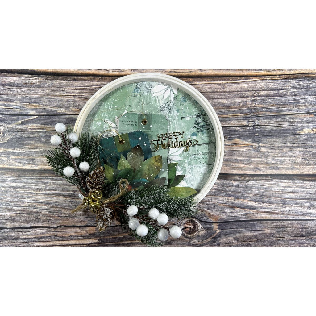 Arden Creative Studio Stacked Happy Holidays Die acscd0018 happy holidays