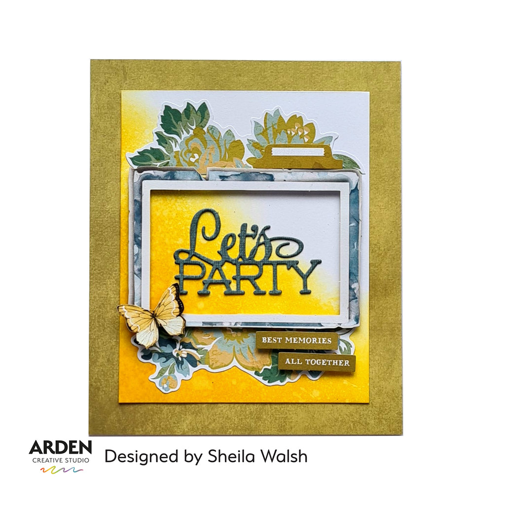 Arden Creative Studio Stacked Let's Party Die acscd0014 memories
