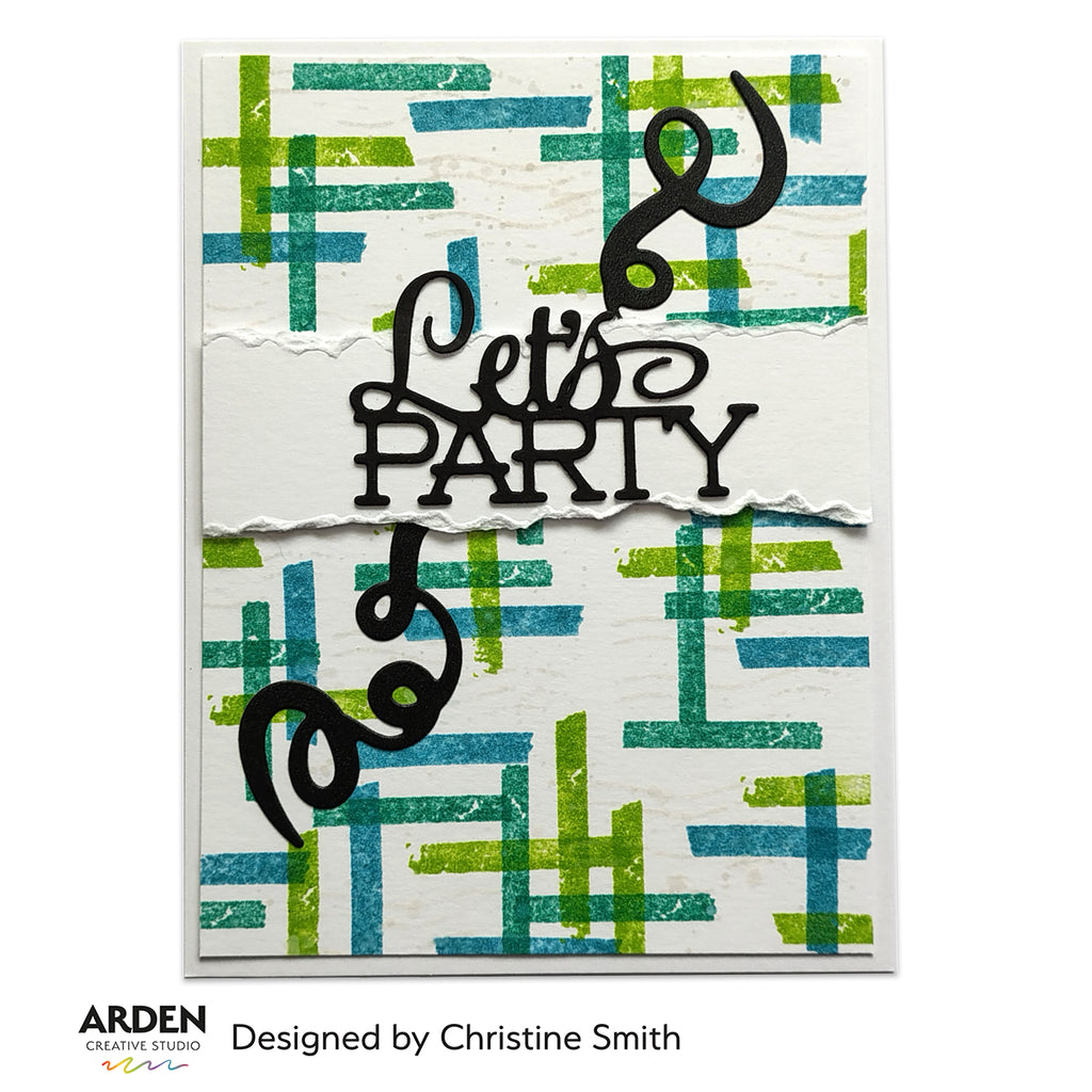 Arden Creative Studio Stacked Let's Party Die acscd0014 party