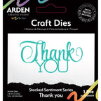 Arden Creative Studio Stacked Thank You Die acscd0009
