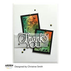 Arden Creative Studio Stacked Thank You Die acscd0009 stamp