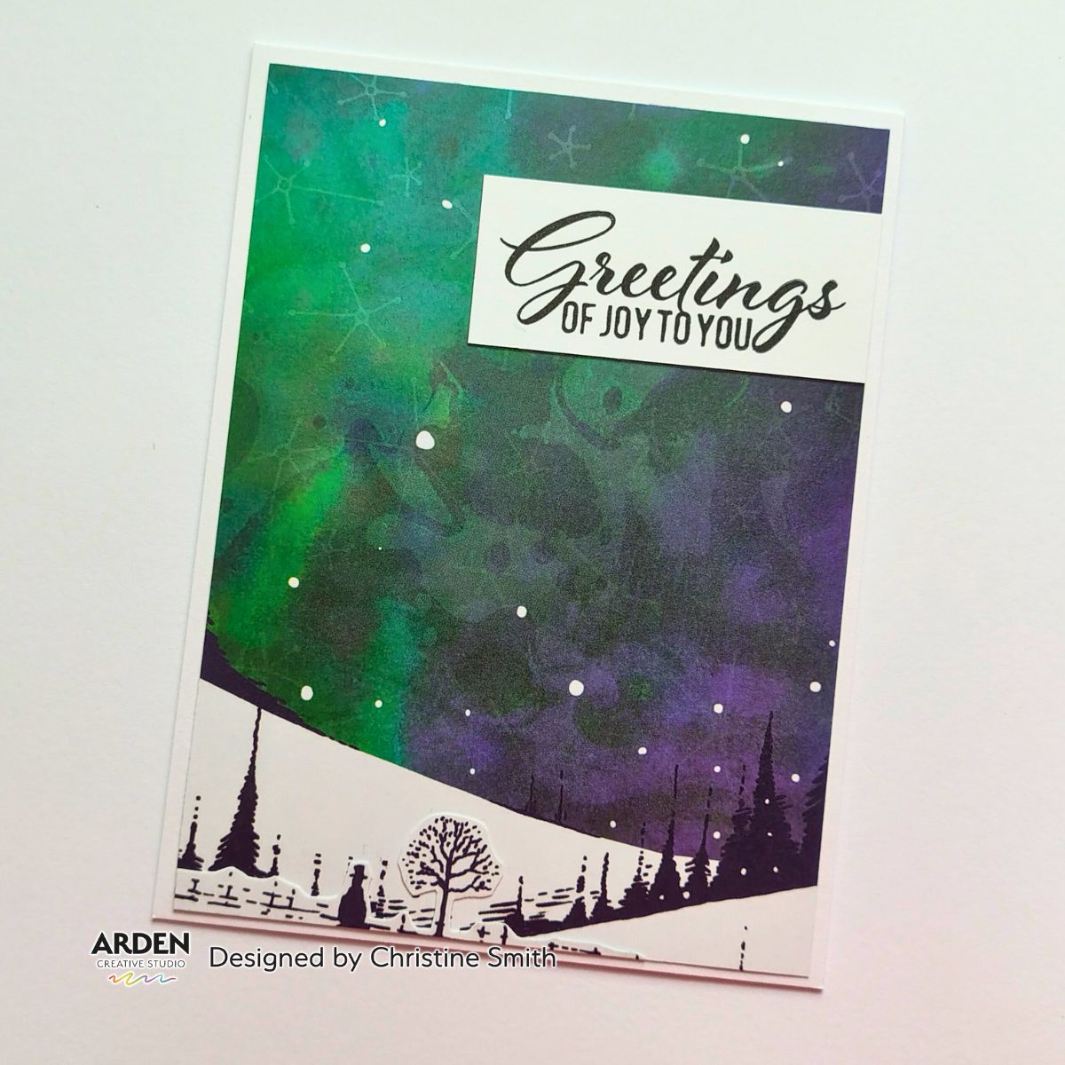 Arden Creative Studio Vintage Christmas 12x12 Paper Pad acspp0007 greetings