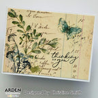 Arden Creative Studio Vintage Makers Ledger Essentials 6x8 Paper acspp0025 thinking of you