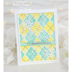 Simon Says Stamp Set of 3 Stencils Argyle Builder 1075st Rain or Shine Thankful Card | color-code:ALT02
