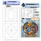 Art Impressions A Christmas Story Storybook Stamps and Template