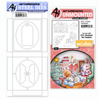 Art Impressions A Cozy Christmas Storybook Stamps and Template