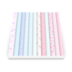 Art Impressions Baby Girl Journal Series 6x6 Inch Double-Sided Paper Pack 6057 more patterns
