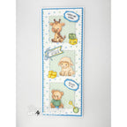 Art Impressions Baby Keepsake Stamps and Dies 6103 Sweet as Can Be Slimline Baby Boy Card