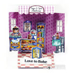 Art Impressions Bakery and Template Matchbook Stamps and Dies Bundle