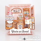 Art Impressions Bakery and Template Matchbook Stamps and Dies Bundle