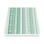 Art Impressions Basic Green 6x6 Inch Double-Sided Paper Pack 6009 detailed