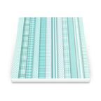 Art Impressions Basic Teal 6x6 Inch Double-Sided Paper Pack 6011 detailed