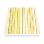 Art Impressions Basic Yellow 6x6 Inch Double-Sided Paper Pack 6012 detailed