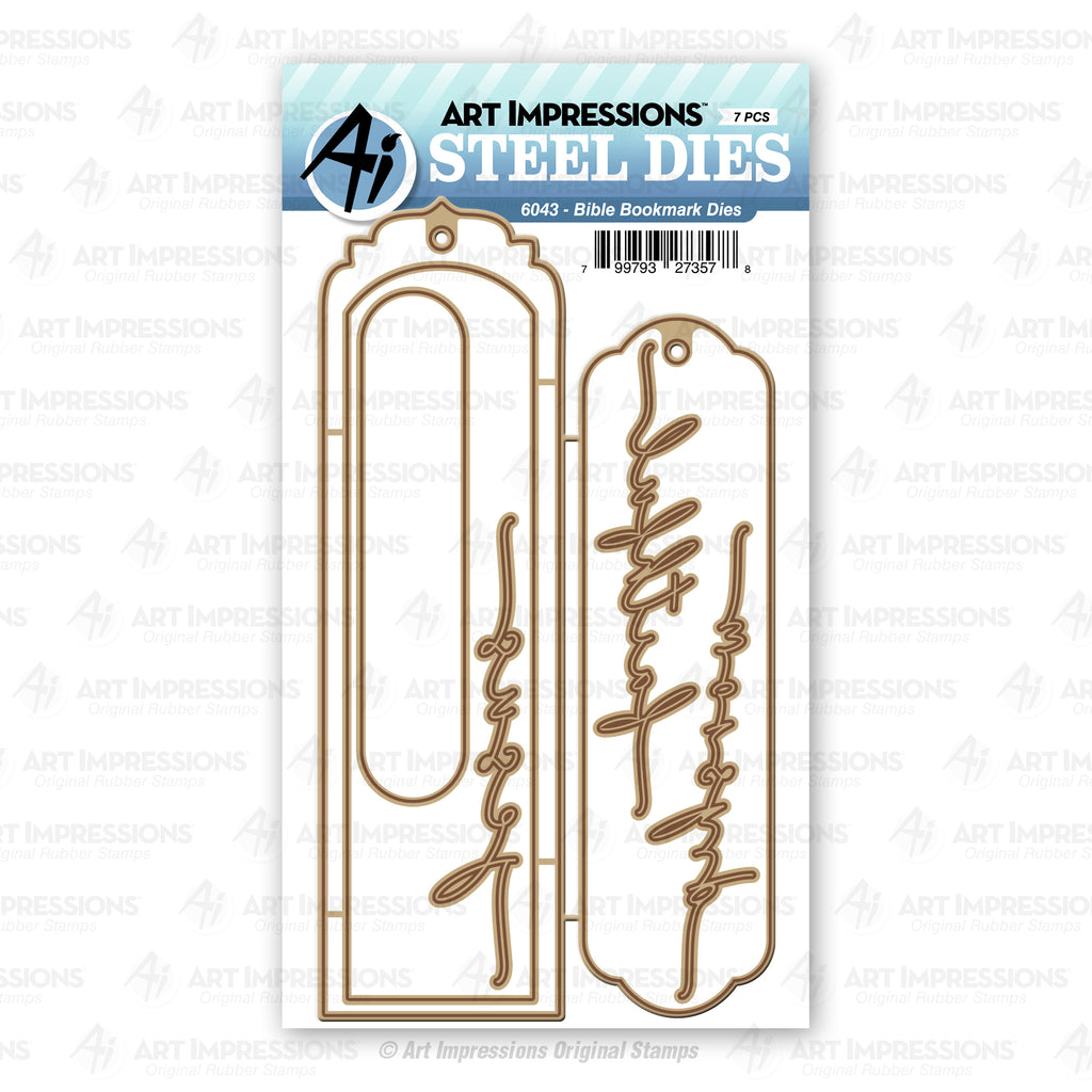 Art Impressions Bible Bookmark Dies 6043