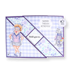 Art Impressions Birdie Betty Stamps and Dies 6080 swingin' through retirement