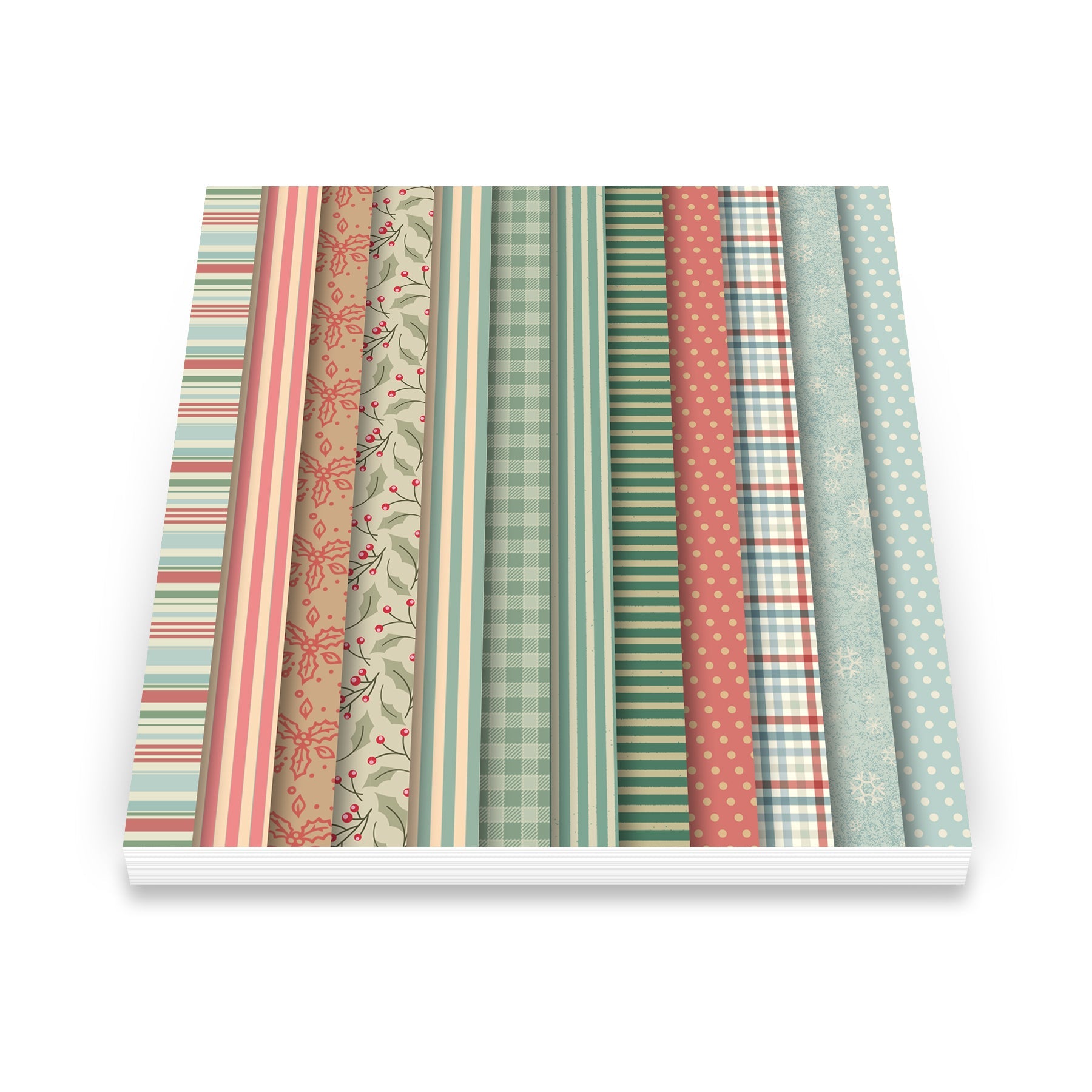 Art Impressions Classic Christmas 6x6 Inch Double-Sided Paper Pack 5962 inside