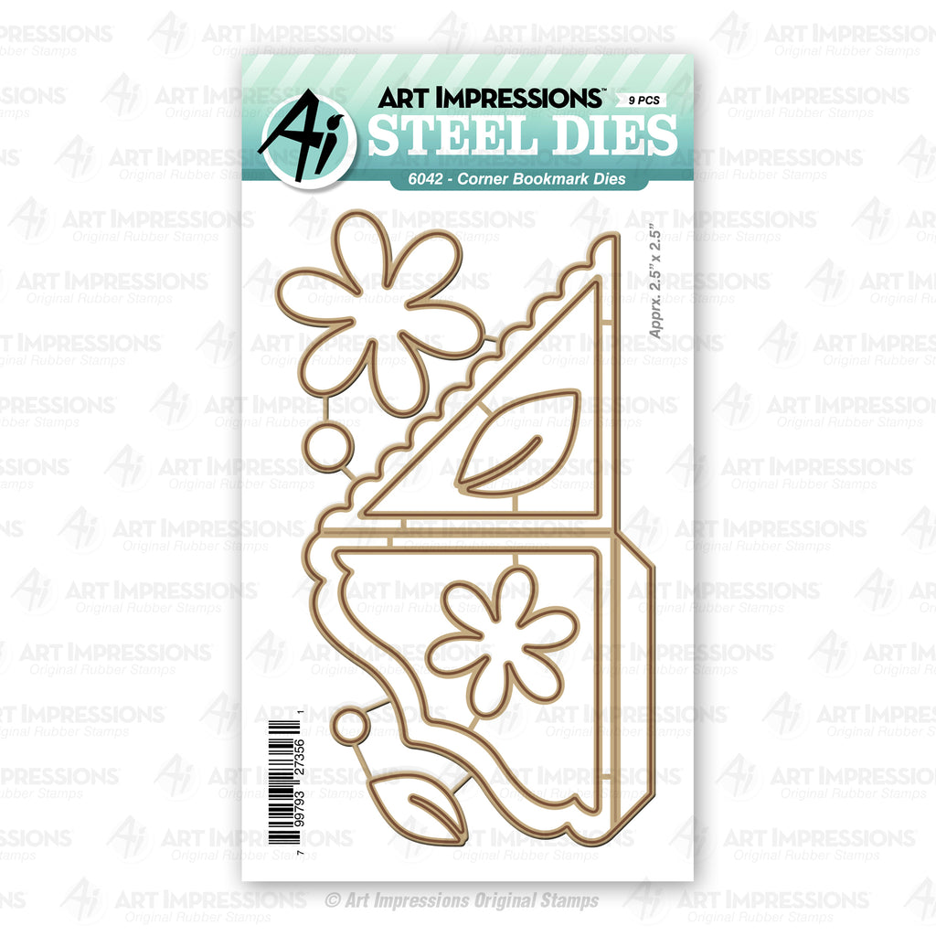 Art Impressions Corner Bookmark Dies 6042