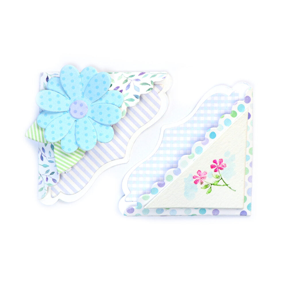 Art Impressions Corner Bookmark Dies 6042 sample