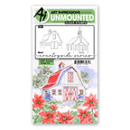 Art Impressions Country Chapel Stamps 6249