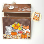 Art Impressions Fall Keepsake Stamps and Dies 6105 dimensional project