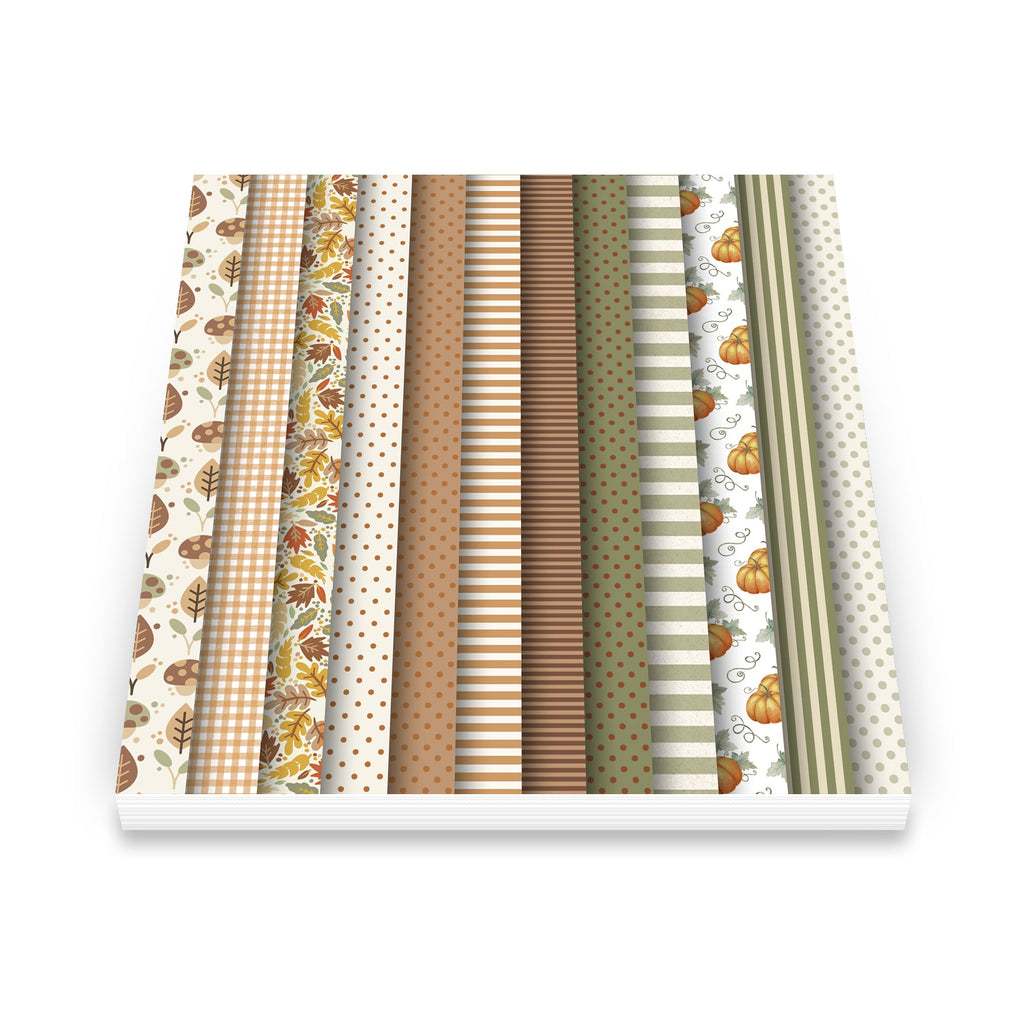 Art Impressions Fall Series 2 6x6 Inch Double-Sided Paper Pack 5973 inside