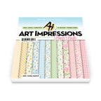 Art Impressions Flower Shop 6x6 Inch Paper Pack 6205