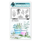 Art Impressions Foliage Set 6 Stamps 6270 foliage 6