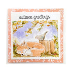 Art Impressions Foxes Clear Stamps kh5951 Autumn Greetings