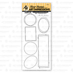 Art Impressions Frameworks Set 2 Stamps 6026