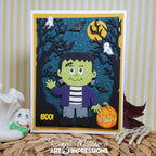Art Impressions Frankenstein Puppet Dies 6120 boo